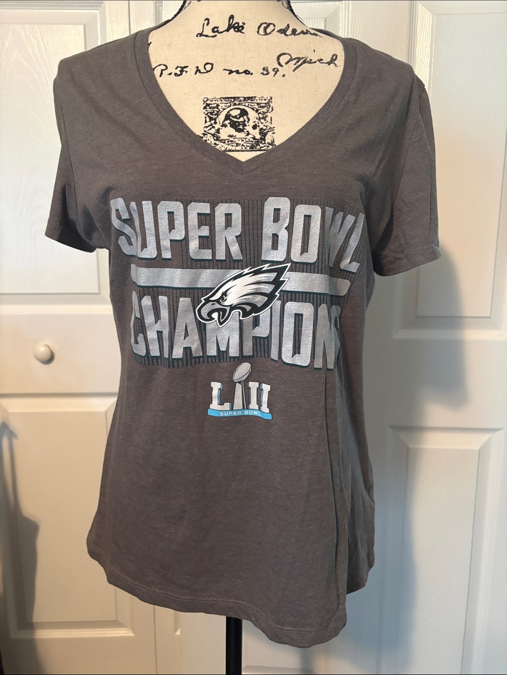 Philadelphia Eagles Super Bowl LII Champions V‑Neck Tee